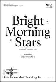 Bright Morning Stars SSAA choral sheet music cover Thumbnail